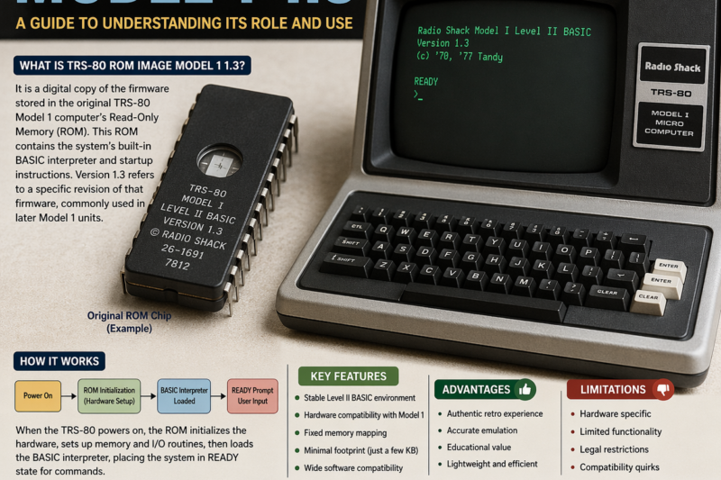 TRS-80 ROM Image Model 1 1.3: A Practical Guide to Understanding Its Role and Use