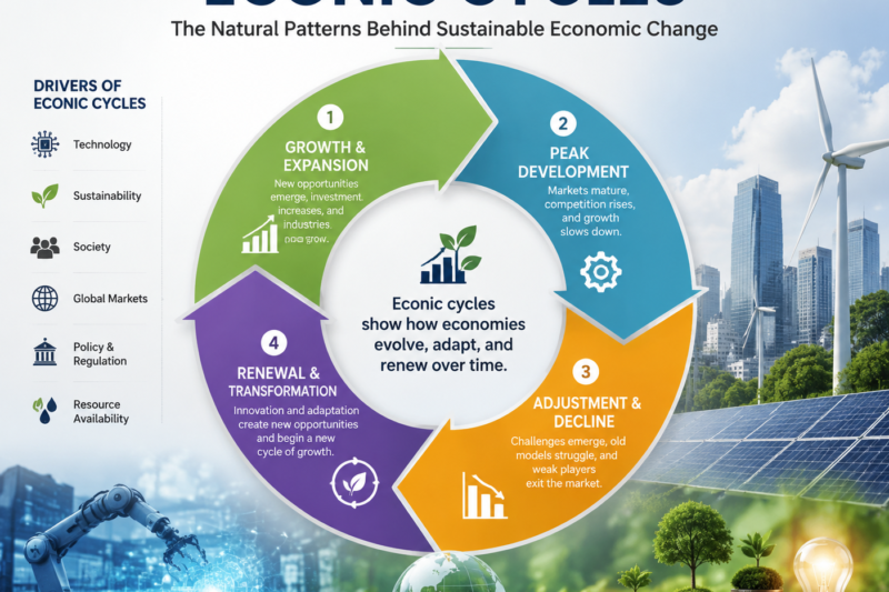 Econic Cycles: Understanding the Natural Patterns Behind Sustainable Economic Change