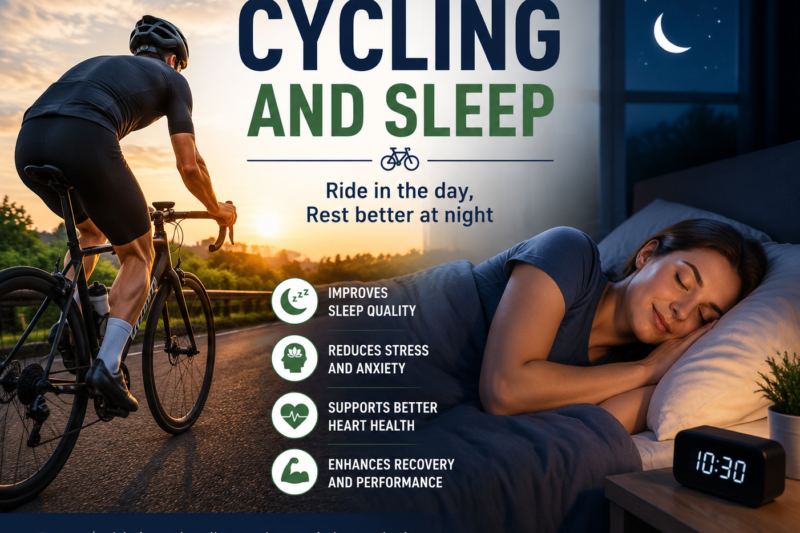 Cycling and Sleep: How Regular Bike Rides Can Improve Your Rest and Recovery