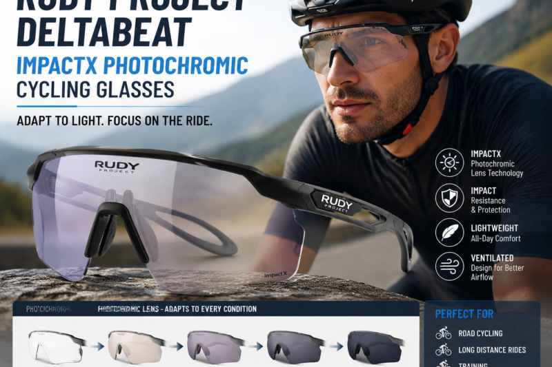 Rudy Project Deltabeat ImpactX Photochromic Cycling Glasses: A Detailed Guide for Riders